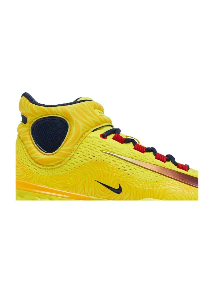 Кроссовки Nike Alpha Huarache Elite 4 Mid — изображение 2 из 4, желтый