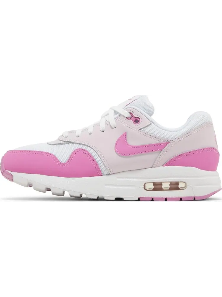 Кроссовки Air Max 1 GS 'White Pink Foam' — изображение 3 из 4, белый