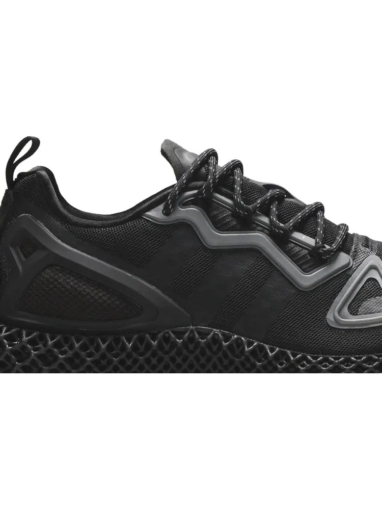 Кроссовки Adidas ZX 2K 4D — изображение 2 из 8, черный/серый