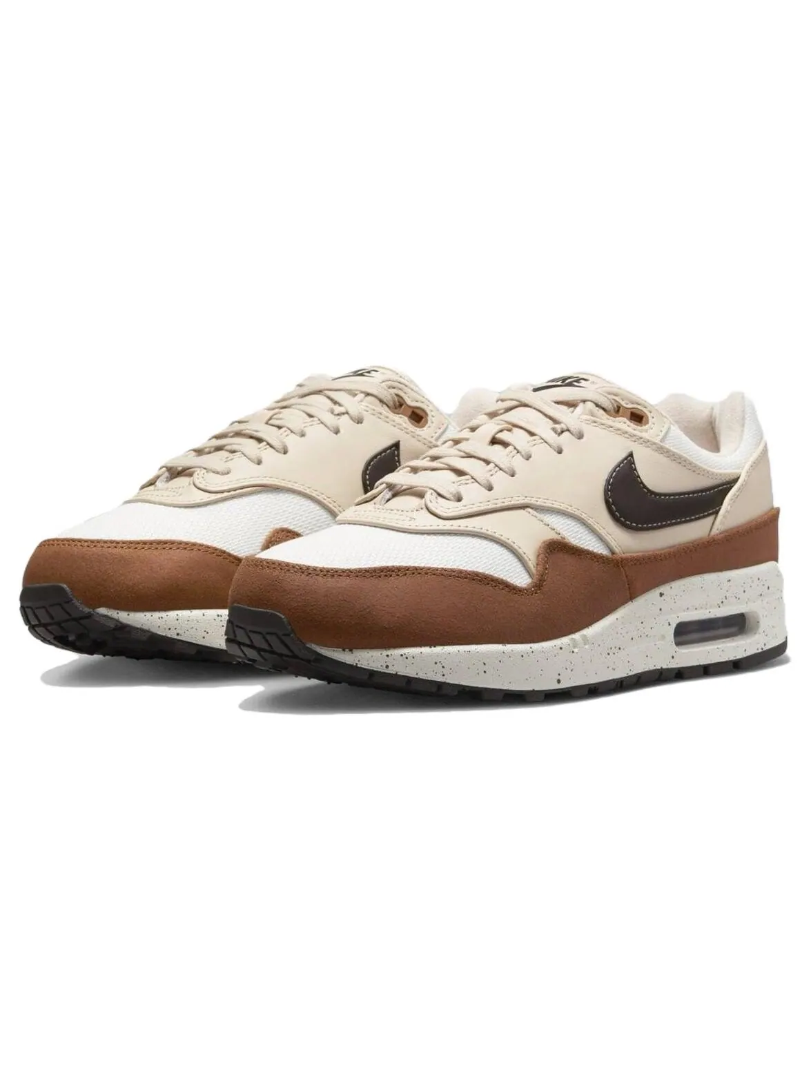 Кроссовки Nike Air Max 1 — изображение 3 из 6, бежевый/коричневый