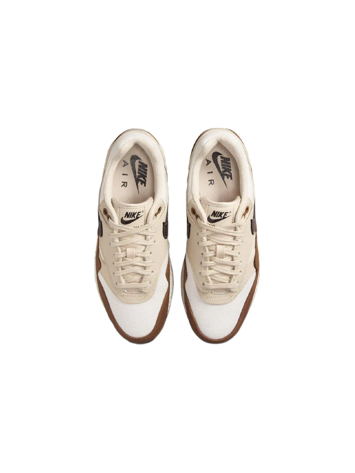 Кроссовки Nike Air Max 1 — изображение 4 из 6, бежевый/коричневый