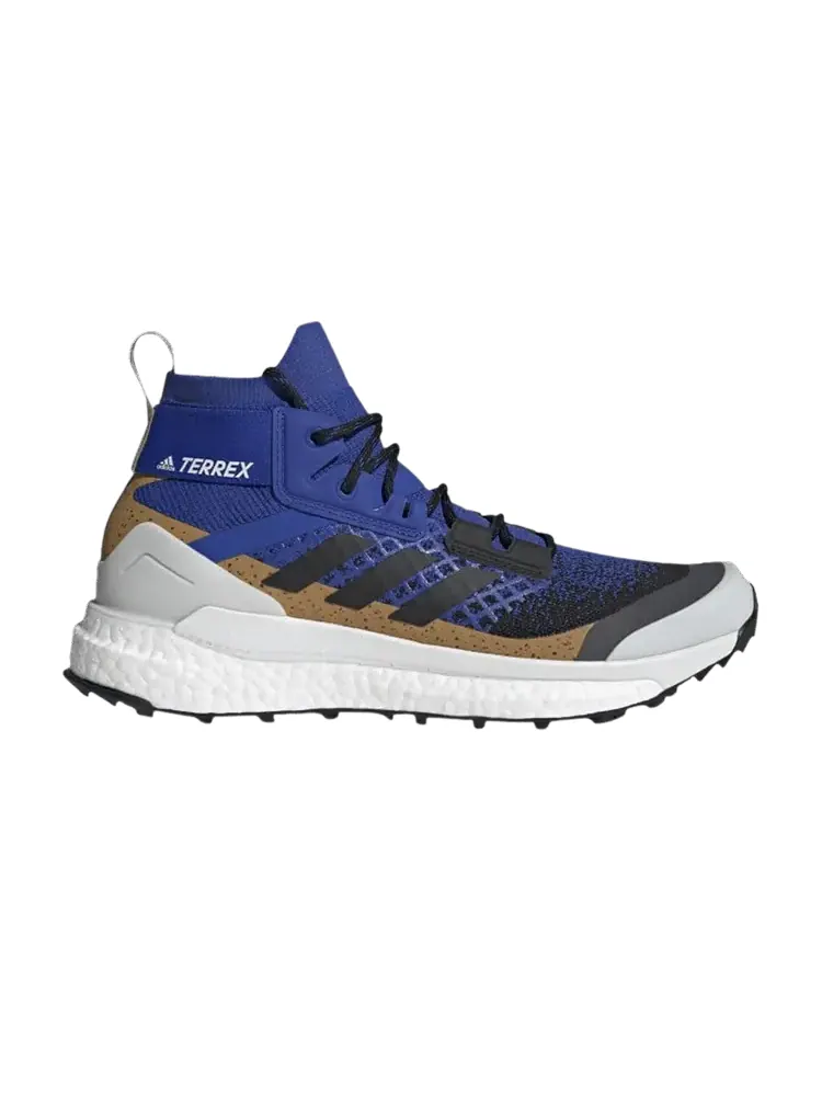 Ботинки adidas Terrex Free Hiker Primeblue 'Bold Blue Black' — изображение 1 из 1, черный/черный/синий