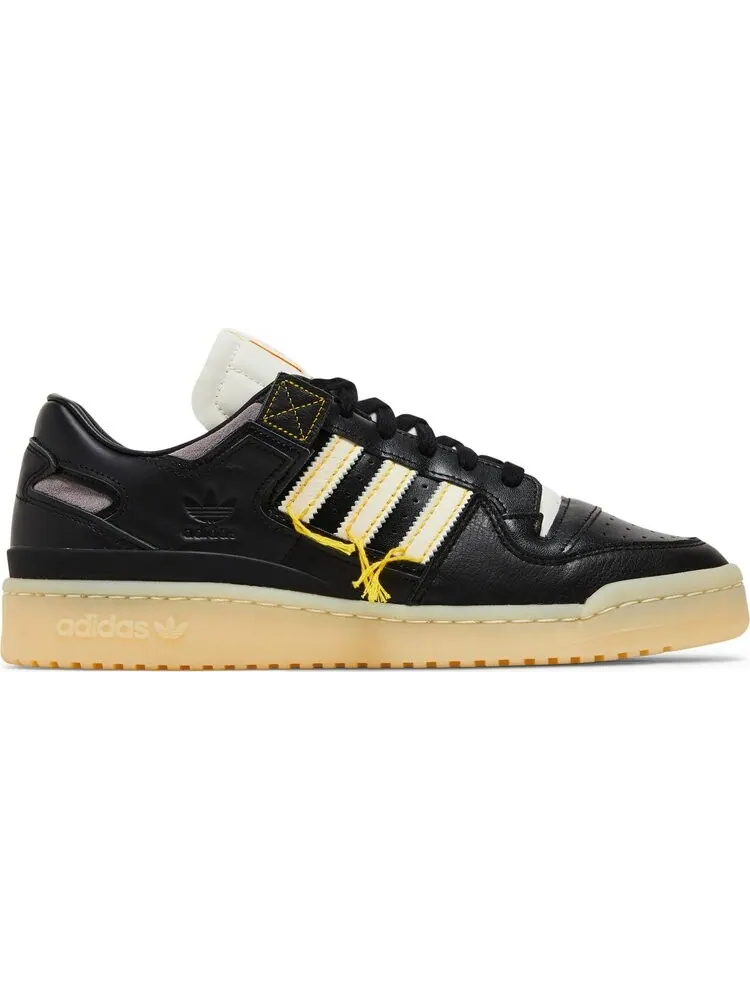 Кроссовки Adidas Forum 84 Low Premium 'Black Easy Yellow' — изображение 1 из 8, черный