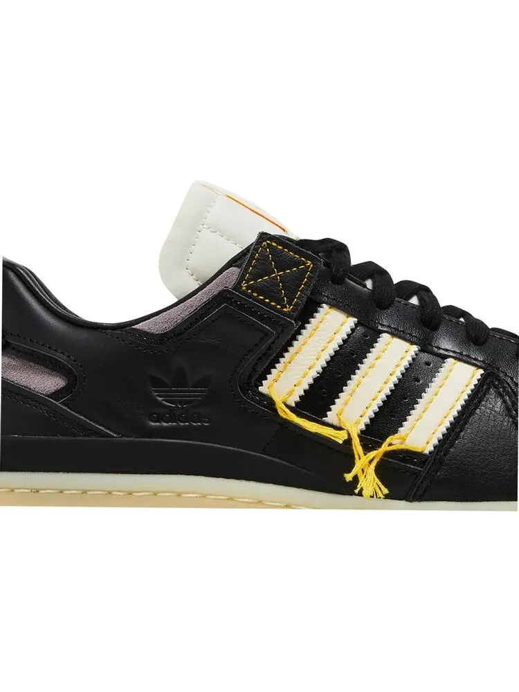 Кроссовки Adidas Forum 84 Low Premium 'Black Easy Yellow' — изображение 2 из 8, черный