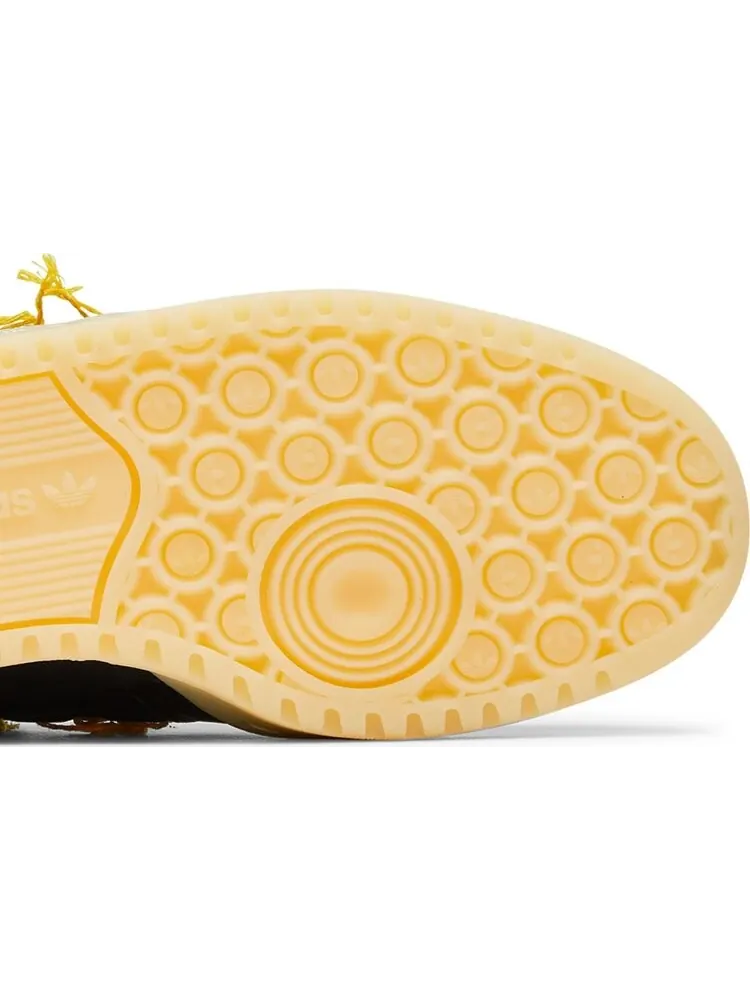 Кроссовки Adidas Forum 84 Low Premium 'Black Easy Yellow' — изображение 5 из 8, черный