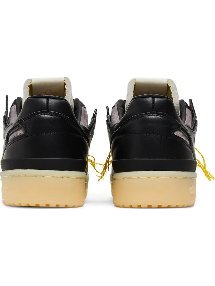 Кроссовки Adidas Forum 84 Low Premium 'Black Easy Yellow' — изображение 6 из 8, черный