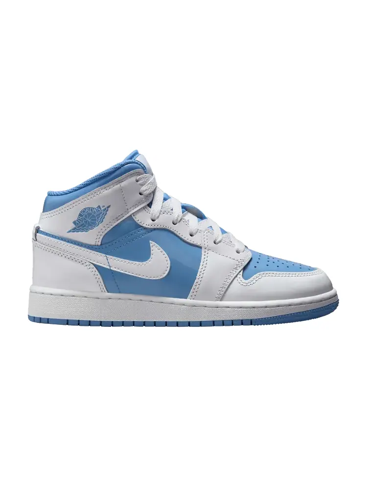 Кроссовки Air Jordan 1 Mid GS Legend Blue — изображение 1 из 1, синий