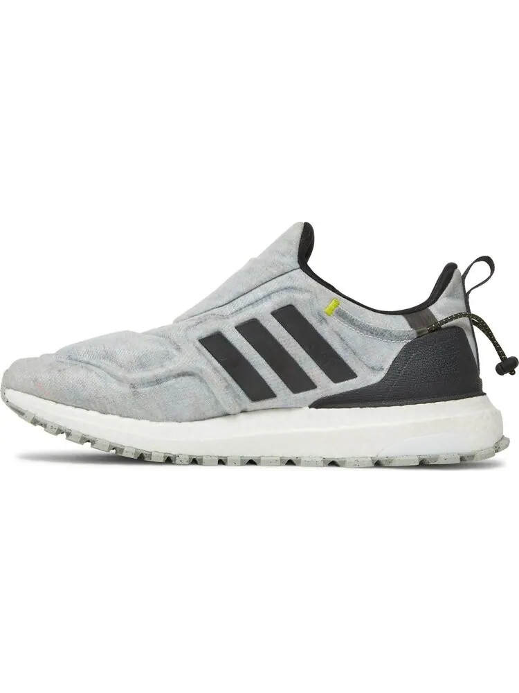 Кроссовки Adidas UltraBoost Cold.RDY 'White Halo Green' — изображение 3 из 8, серый