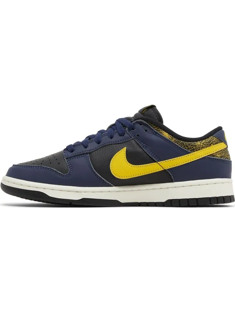 Кроссовки Nike Dunk Low 'Vintage Michigan' — изображение 3 из 4, синий