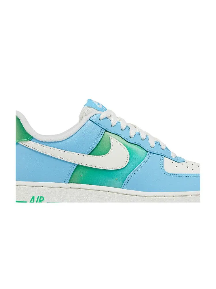 Кроссовки Nike Air Force 1 Low 'Aquarius Blue Vapor Green' — изображение 3 из 9, синий//зеленый/зеленый