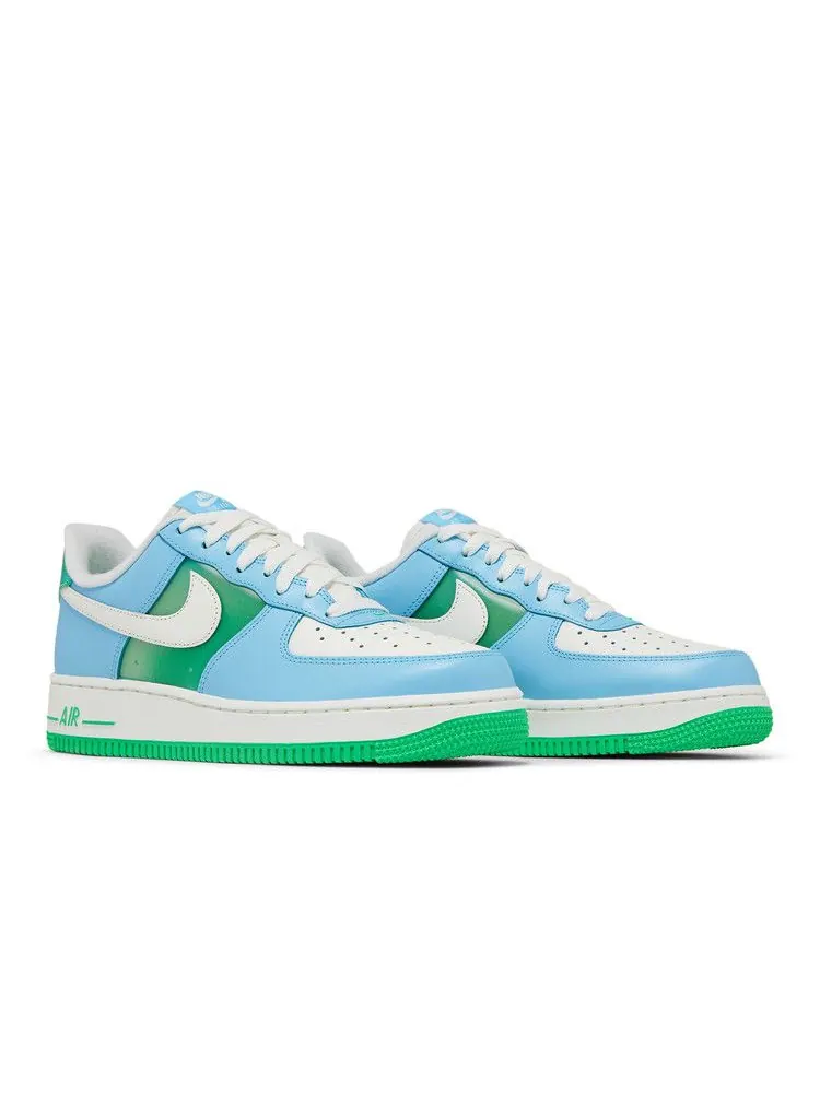 Кроссовки Nike Air Force 1 Low 'Aquarius Blue Vapor Green' — изображение 9 из 9, синий//зеленый/зеленый