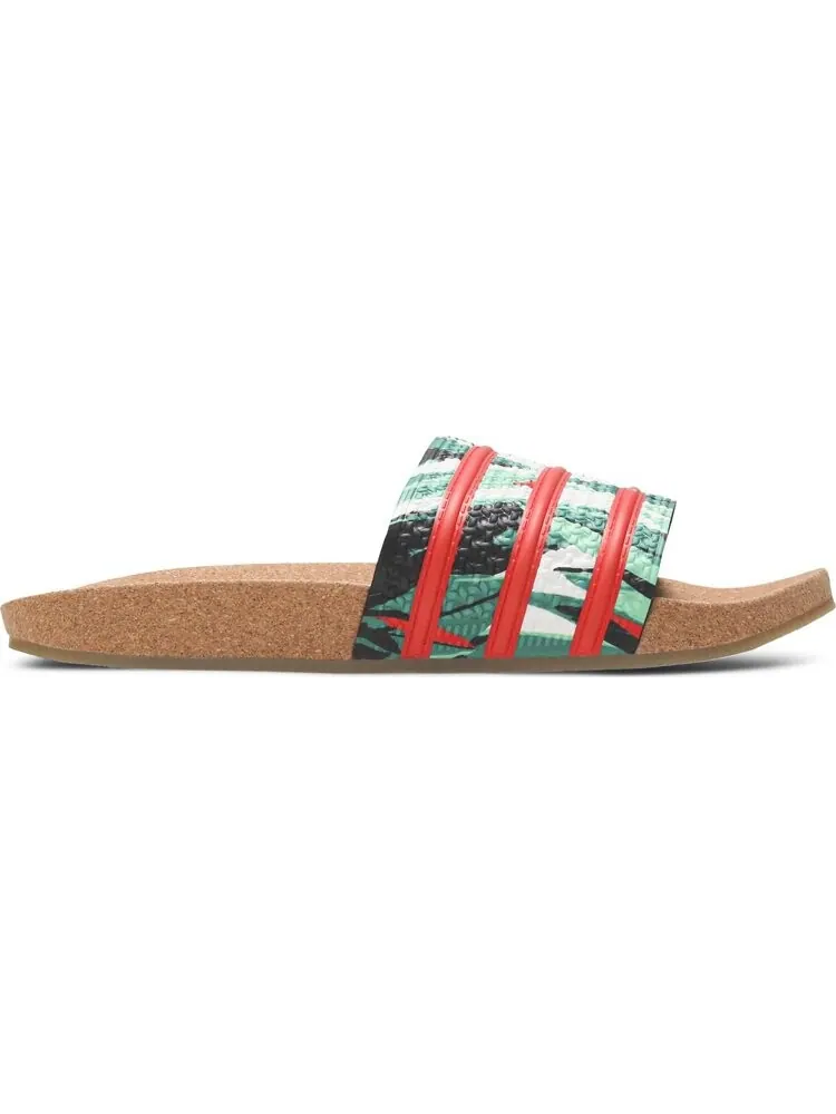 Сандалии Adidas Adilette Slides 'Cork' — изображение 1 из 8, коричневый