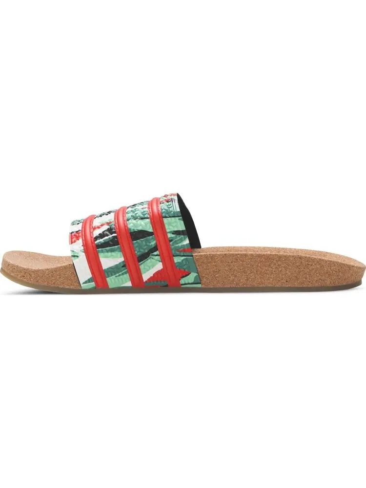 Сандалии Adidas Adilette Slides 'Cork' — изображение 3 из 8, коричневый