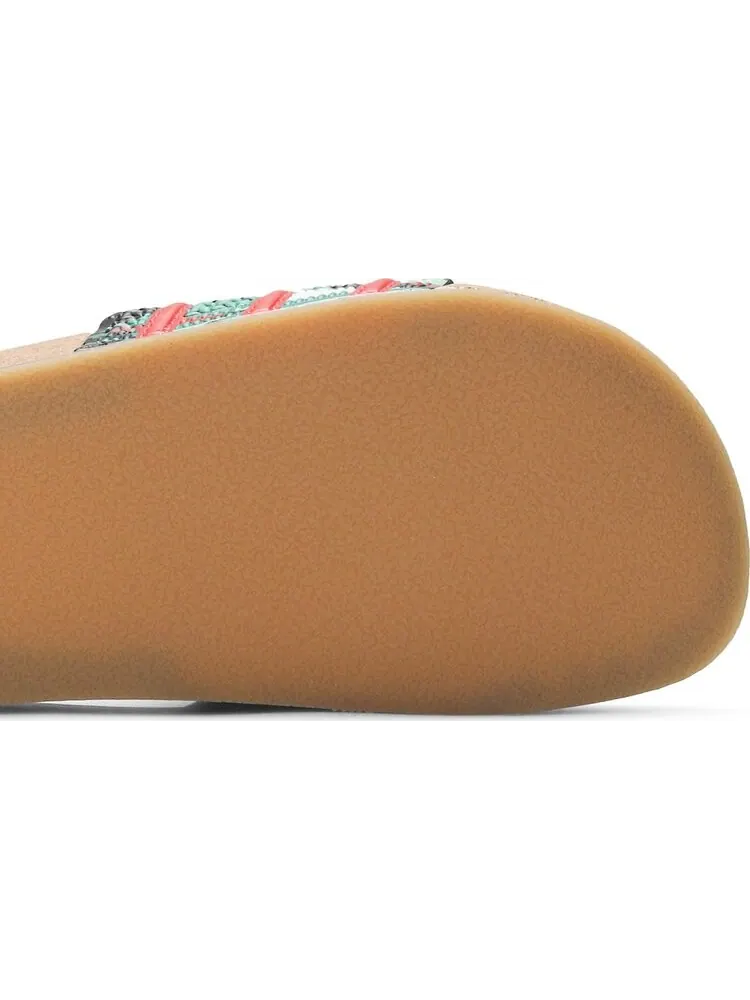 Сандалии Adidas Adilette Slides 'Cork' — изображение 5 из 8, коричневый