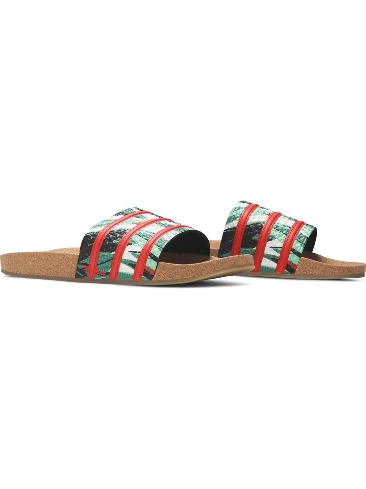 Сандалии Adidas Adilette Slides 'Cork' — изображение 8 из 8, коричневый