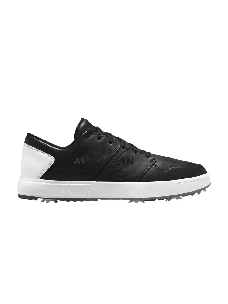 Кроссовки Air Jordan Jordan Nu Retro 1 Low Golf Black White — изображение 1 из 1, белый