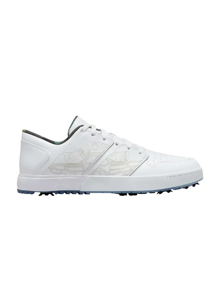 Кроссовки Jordan Nu Retro 1 Low Golf 'Triple White' — изображение 1 из 1, белый