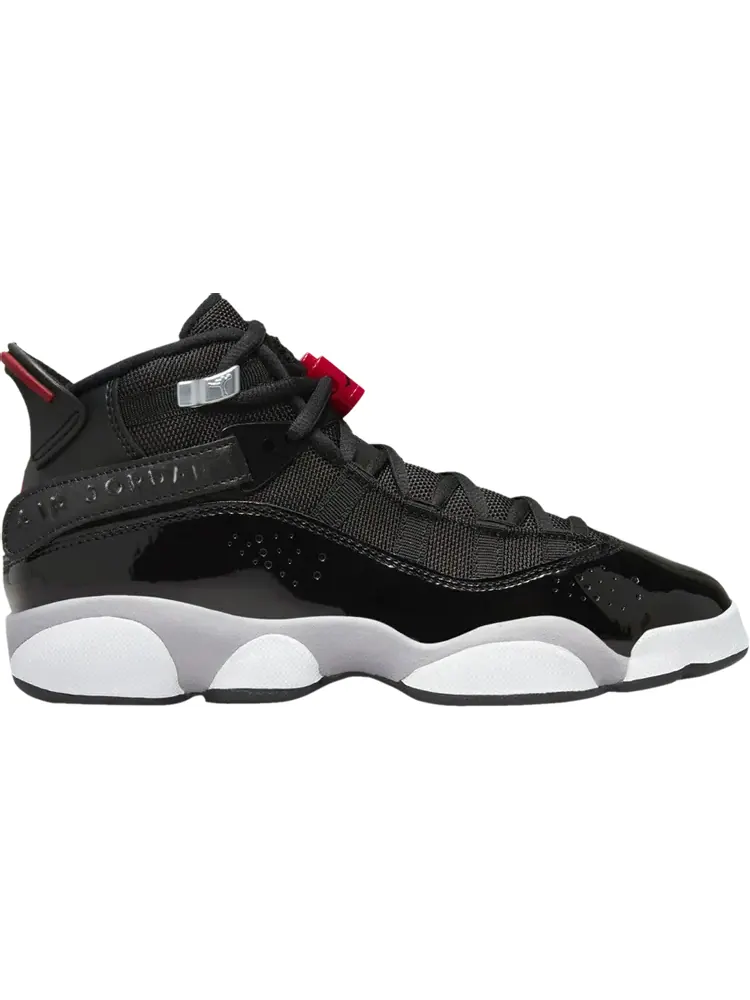 Кроссовки Jordan 6 Rings GS 'Black Metallic Silver' — изображение 1 из 1, черный