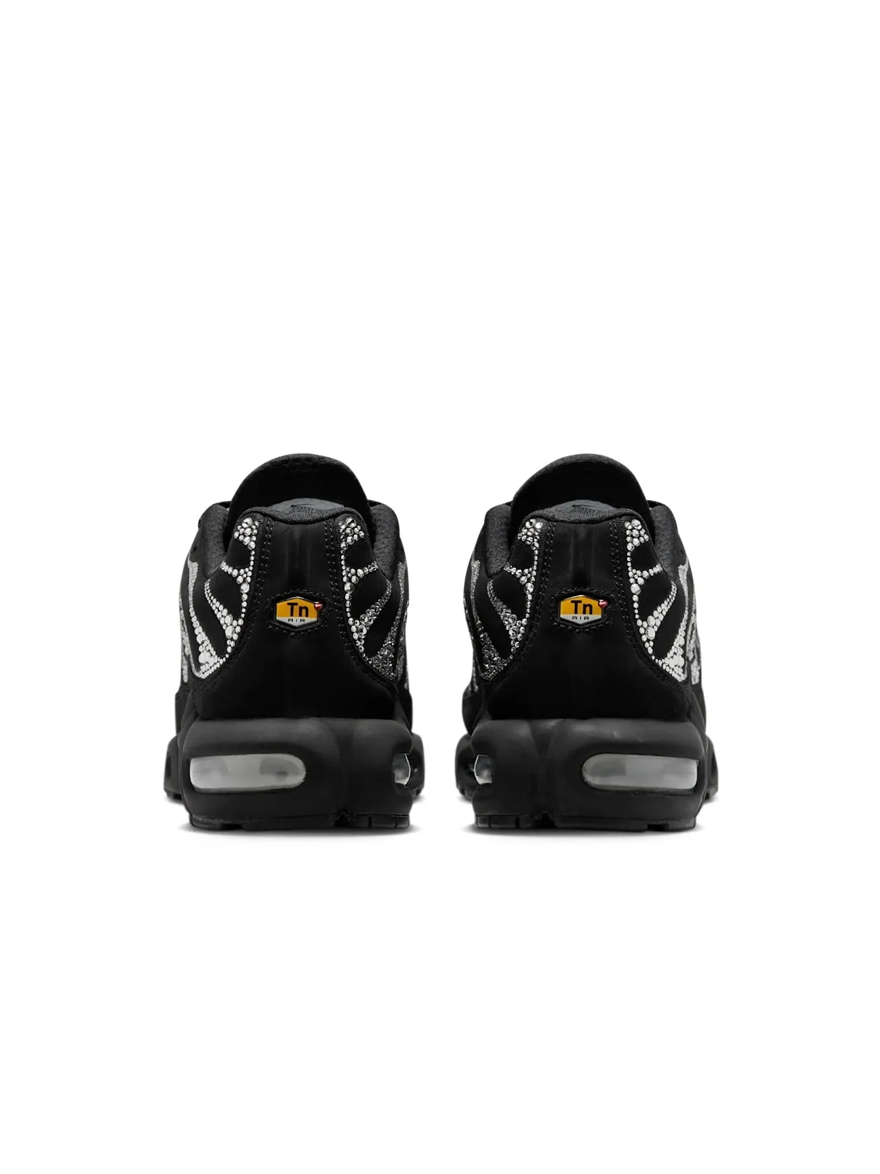Кроссовки женские Swarovski x Nike Air Max Plus — изображение 5 из 10, черный/белый