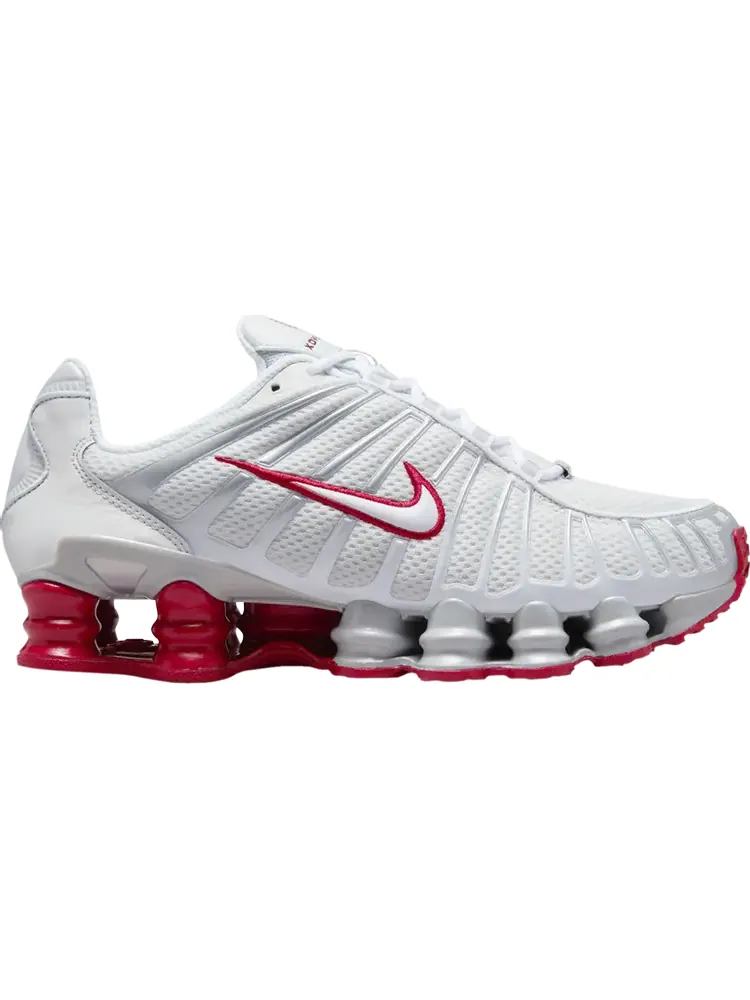 Кроссовки Wmns Shox TL 'Platinum Tint Gym Red' — изображение 1 из 1, белый