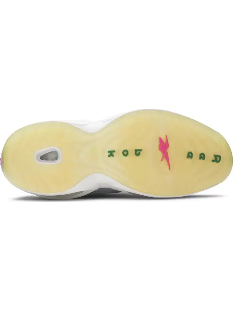 Кроссовки bbc ice cream x question low 'yellow lilac glow' Reebok — изображение 4 из 8, желтый