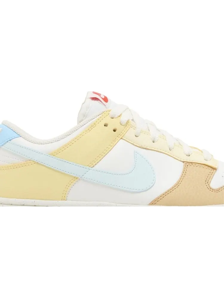 Кроссовки Wmns Dunk Low Next Nature 'Soft Yellow Aquarius Blue' — изображение 2 из 4, бежевый