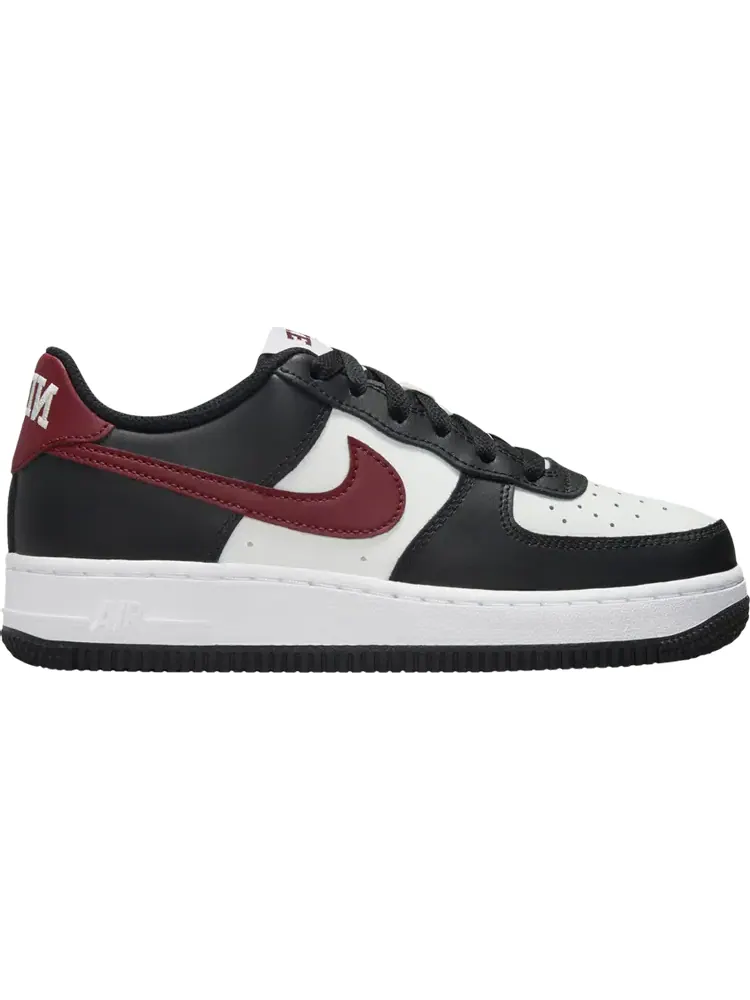 Кроссовки Air Force 1 GS 'Black Dark Team Red' — изображение 1 из 1, черный