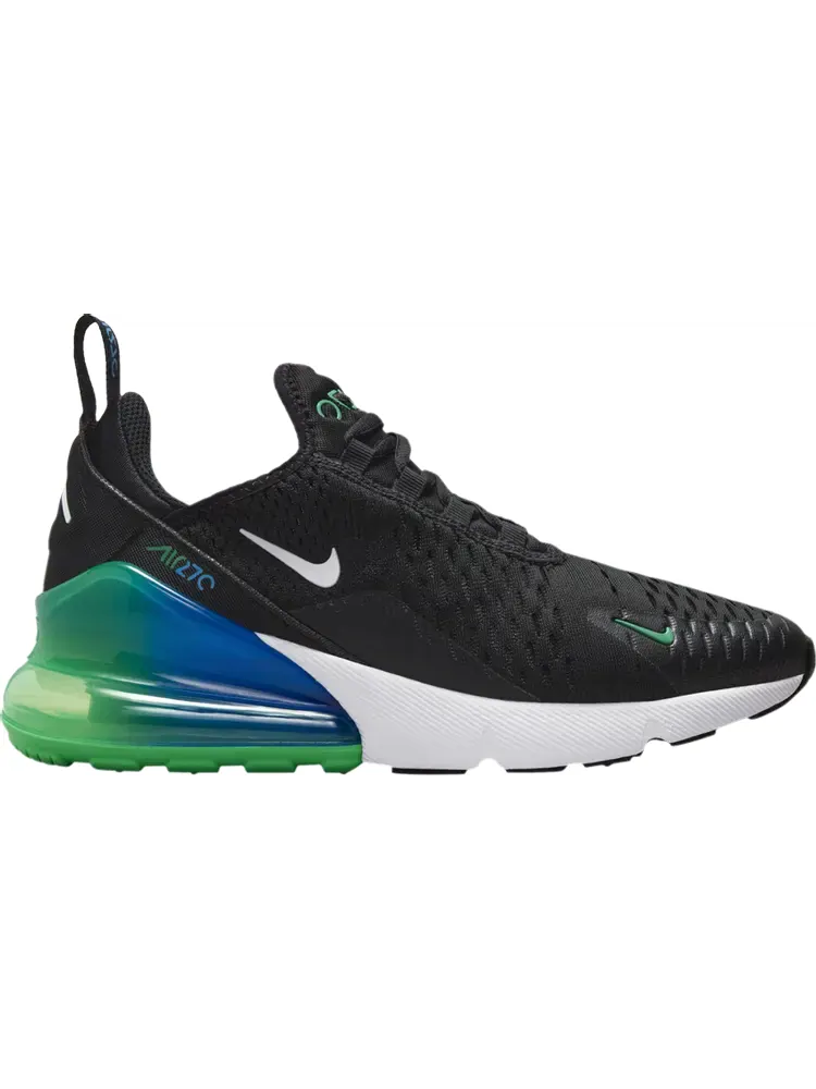 Кроссовки Air Max 270 GS 'Black Photo Blue' — изображение 1 из 1, черный