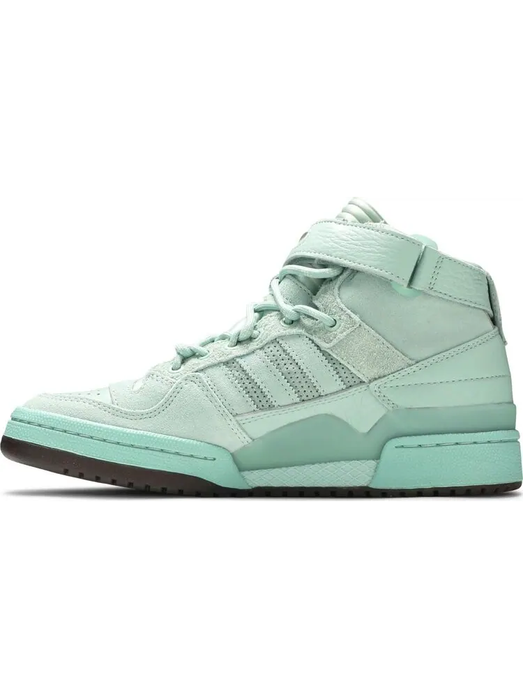 Кроссовки Adidas Ivy Park x Forum Mid 'Green Tint' — изображение 3 из 8, бирюзовый