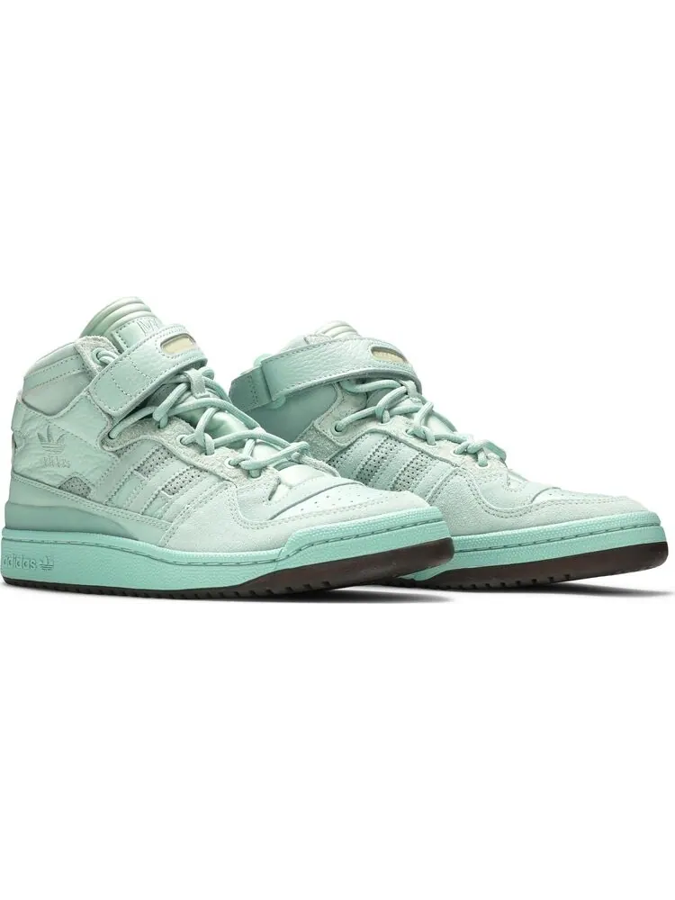 Кроссовки Adidas Ivy Park x Forum Mid 'Green Tint' — изображение 8 из 8, бирюзовый