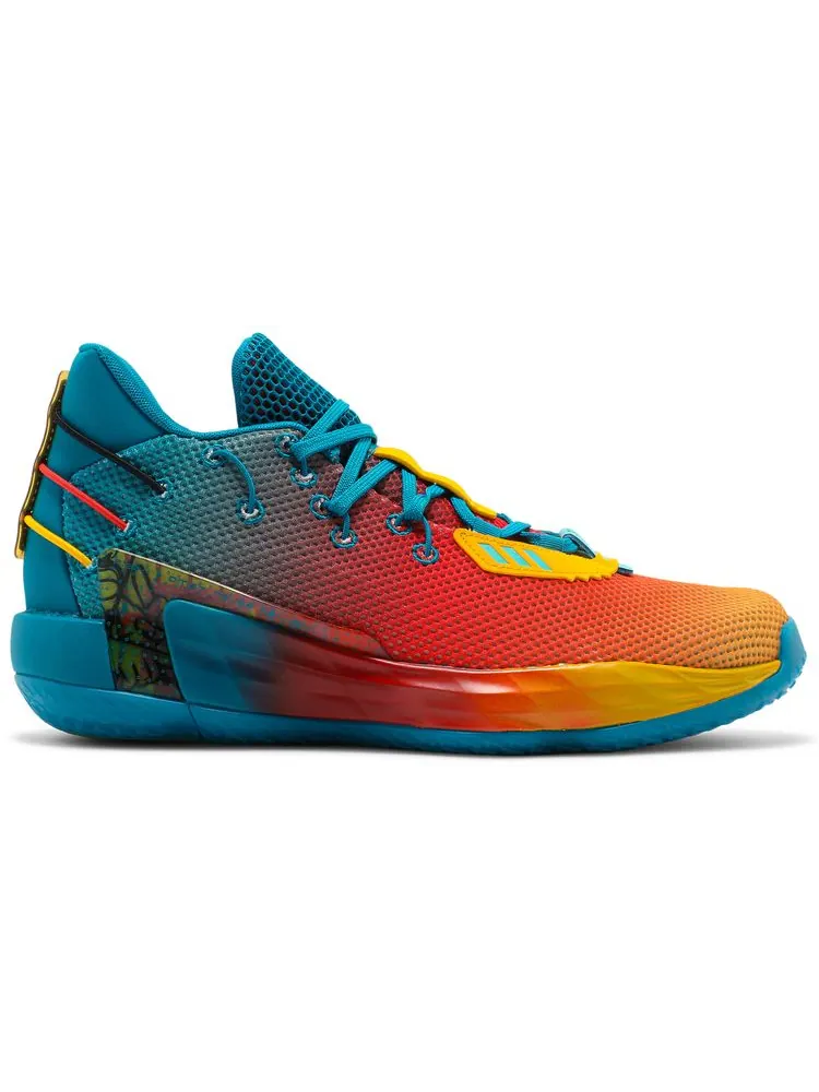 Кроссовки adidas Dame 7 GCA 'Avatar' — изображение 1 из 6, оранжевый