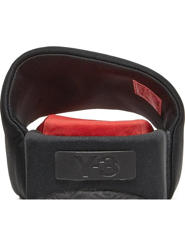 Сандалии Adidas Y-3 Slide 'Black Red' — изображение 7 из 8, черный