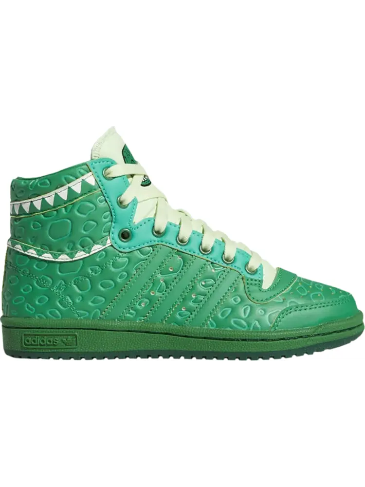 Кроссовки Adidas Toy Story x Top Ten Hi J 'Rex' — изображение 1 из 1, зеленый