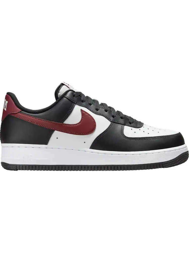 Кроссовки Air Force 1 '07 'Black Dark Team Red' — изображение 1 из 1, черный
