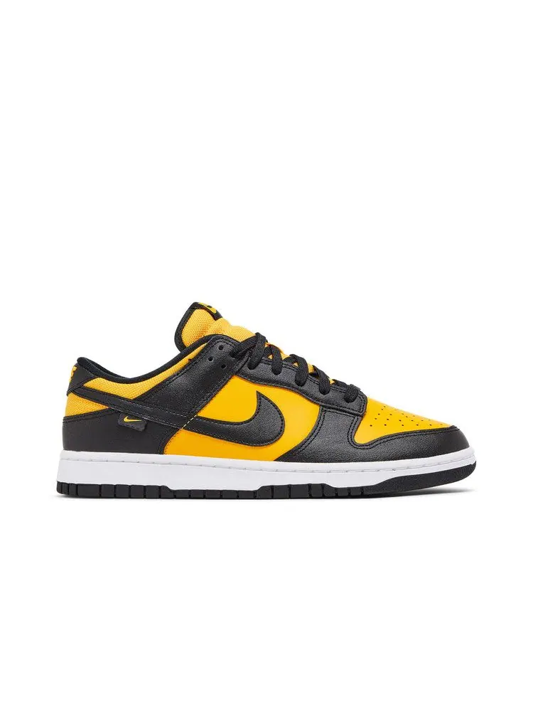 Кроссовки Nike Dunk Low 'Reverse Goldenrod' — изображение 2 из 9, черный/золотистый/белый