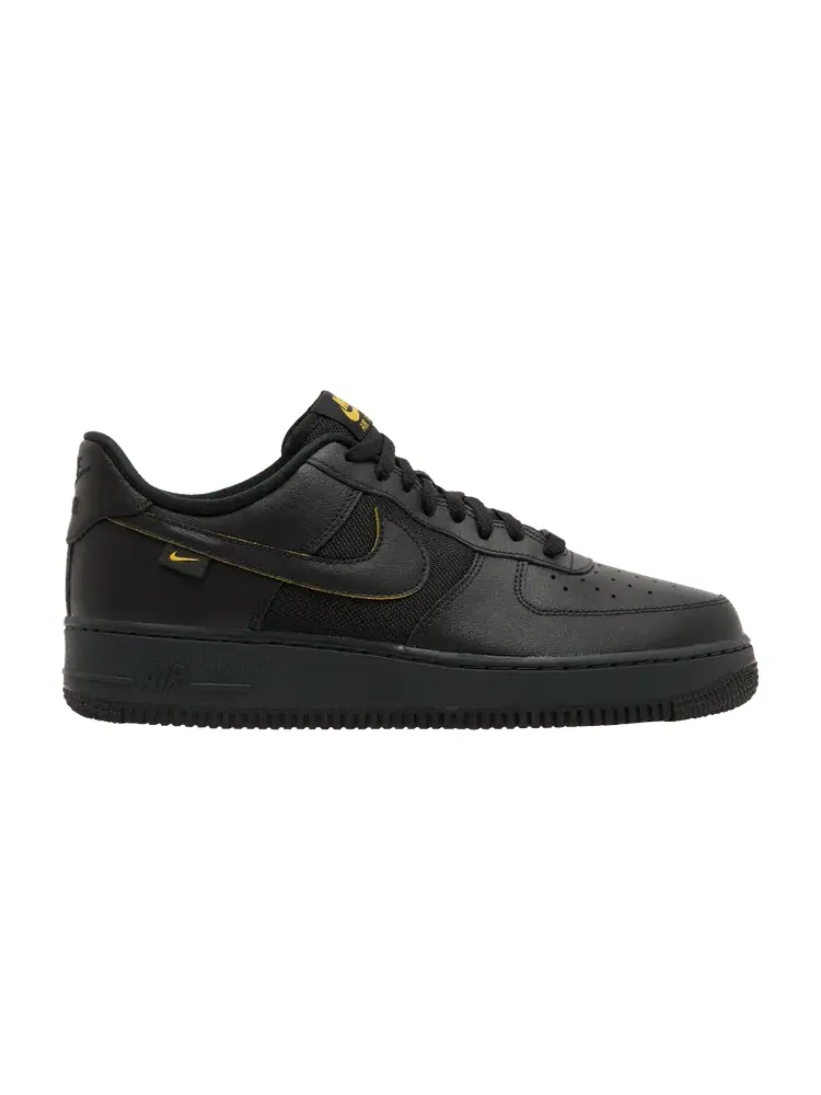 Кроссовки Nike Air Force 1 '07 'Black University Gold' — изображение 1 из 9