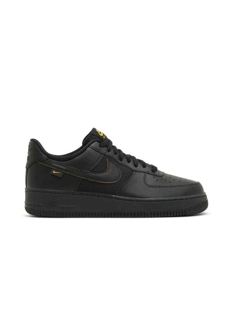 Кроссовки Nike Air Force 1 '07 'Black University Gold' — изображение 2 из 9