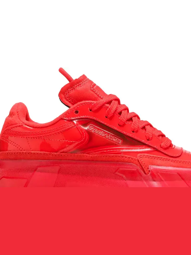 Кроссовки cardi b x club c j 'red clear' Reebok — изображение 2 из 8, красный