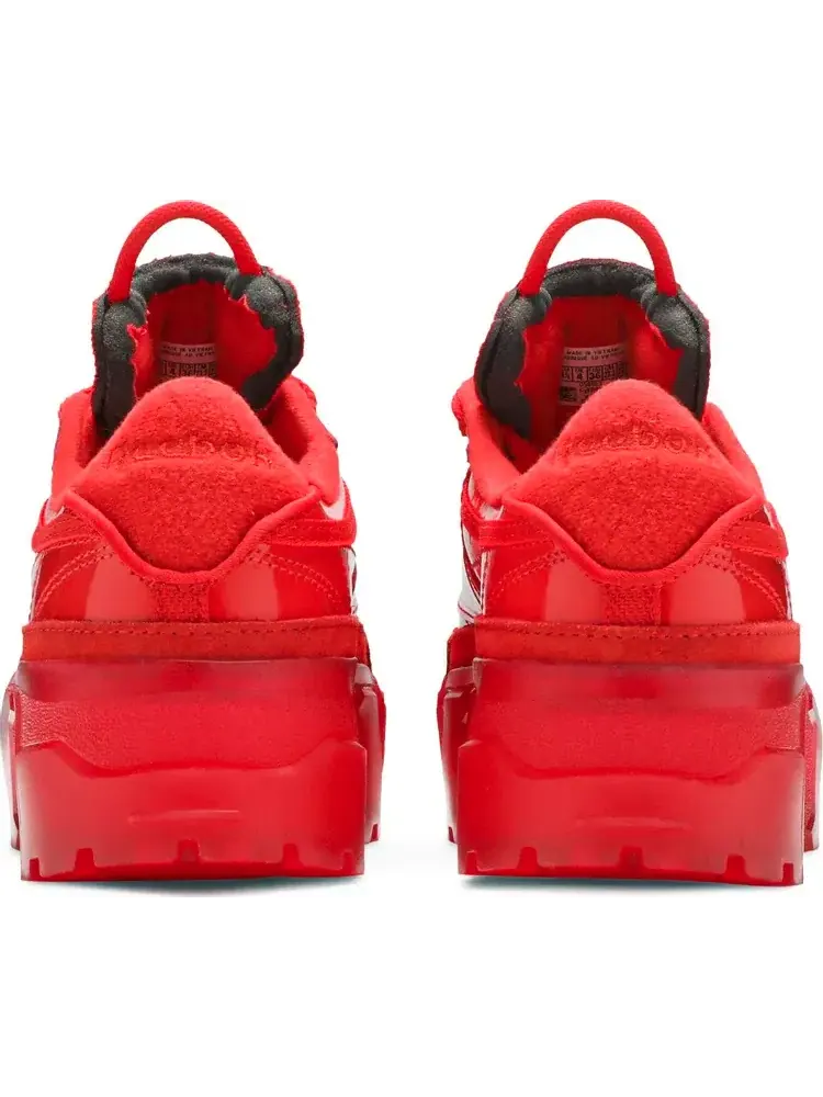 Кроссовки cardi b x club c j 'red clear' Reebok — изображение 6 из 8, красный