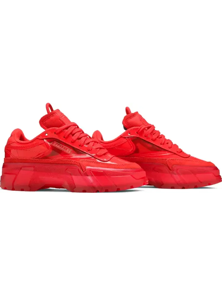 Кроссовки cardi b x club c j 'red clear' Reebok — изображение 8 из 8, красный