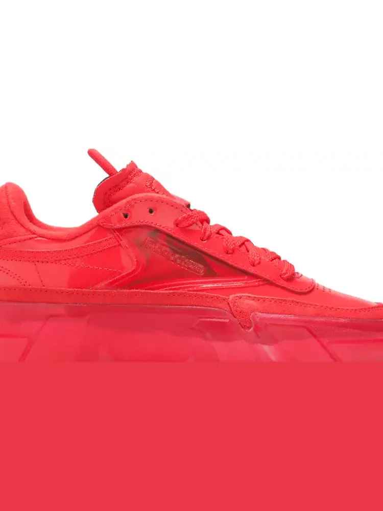 Кроссовки cardi b x wmns club c 'instinct red' Reebok — изображение 2 из 8, красный