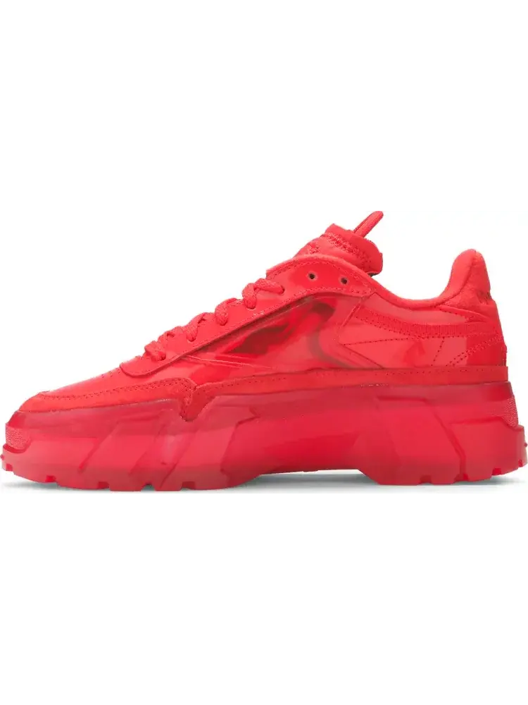 Кроссовки cardi b x wmns club c 'instinct red' Reebok — изображение 3 из 8, красный