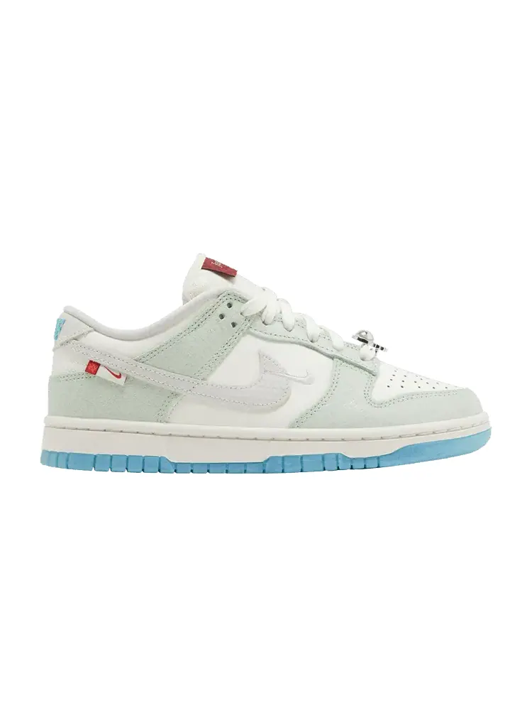 Кроссовки Nike Wmns Dunk Low LX 'Year of the Dragon' — изображение 1 из 9, зеленый/красный