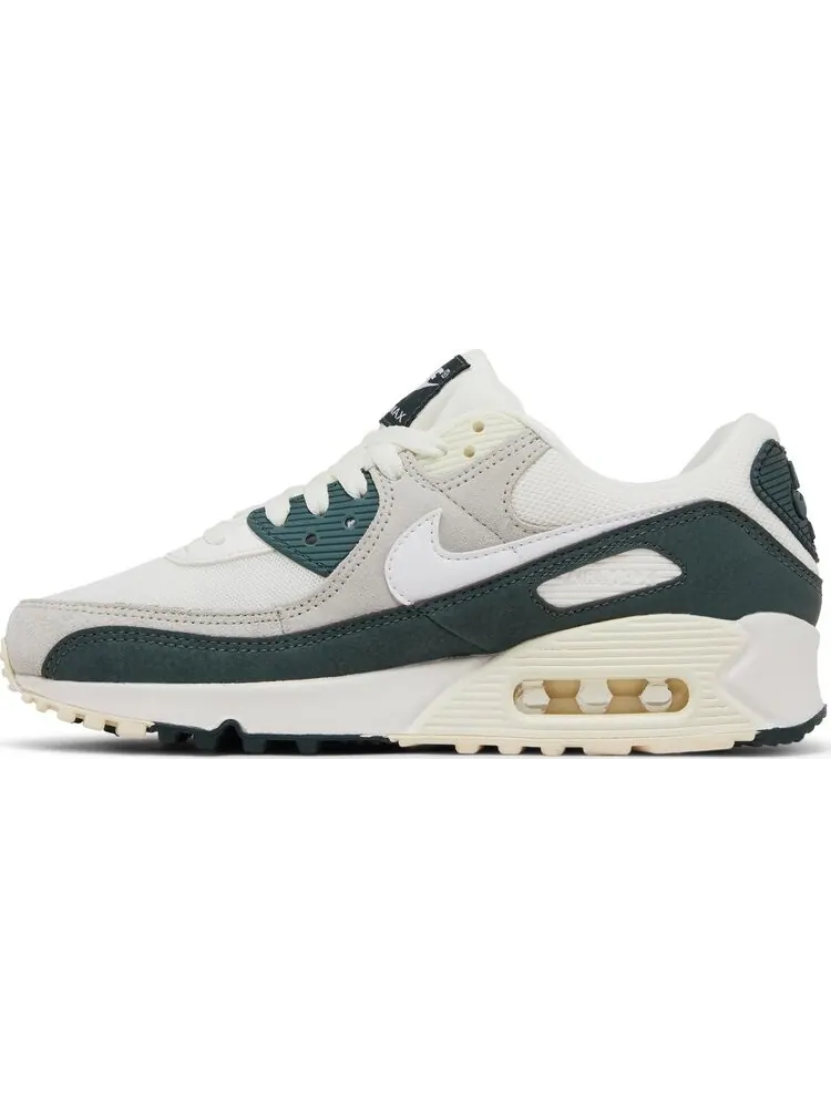 Кроссовки Wmns Air Max 90 'Sail Vintage Green' — изображение 3 из 4, бежевый