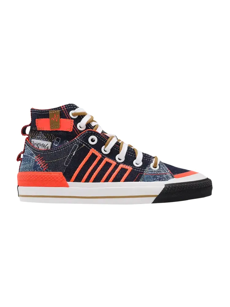 Кроссовки Adidas Nizza Hi DL — изображение 1 из 1, синий
