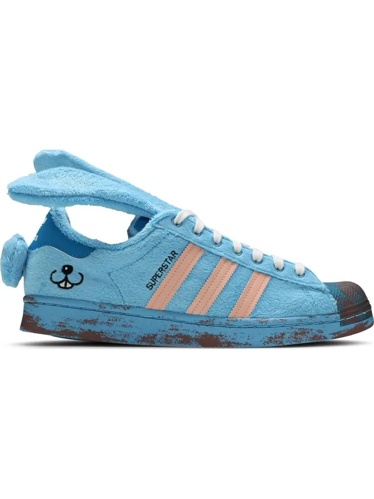 Кроссовки Adidas Melting Sadness x Superstar 'Bunny' — изображение 1 из 8, синий