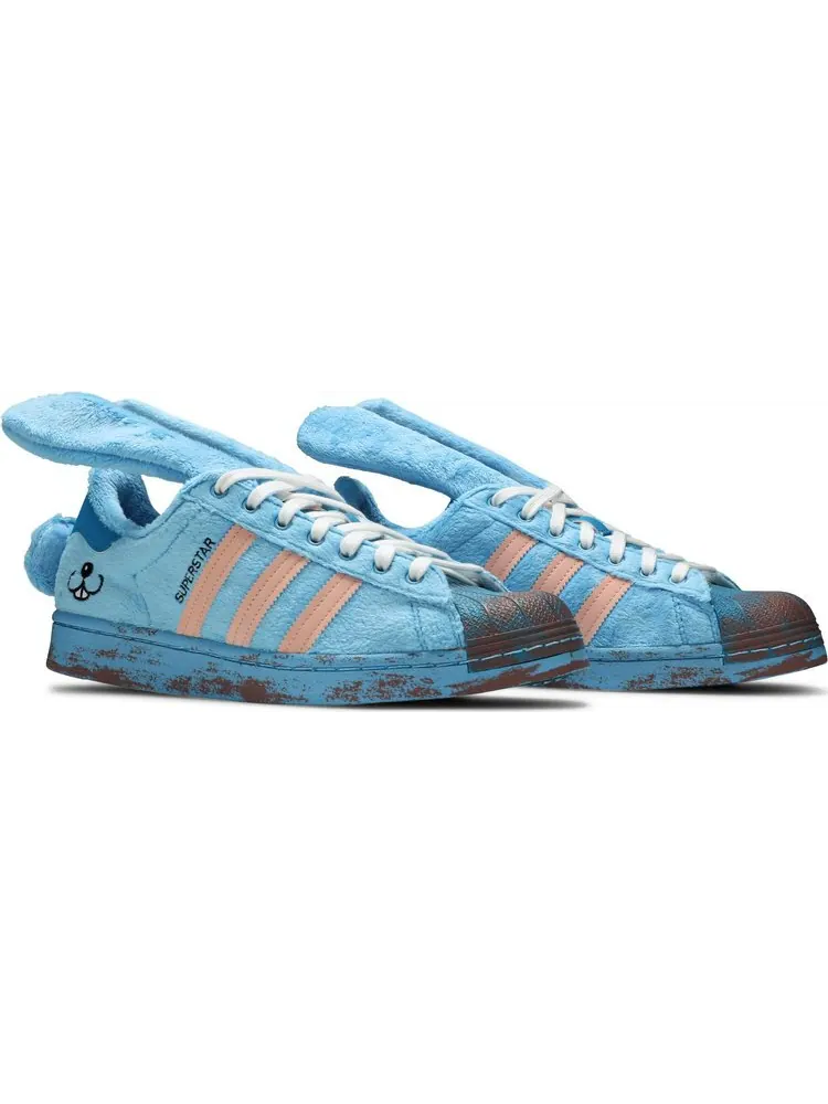Кроссовки Adidas Melting Sadness x Superstar 'Bunny' — изображение 8 из 8, синий