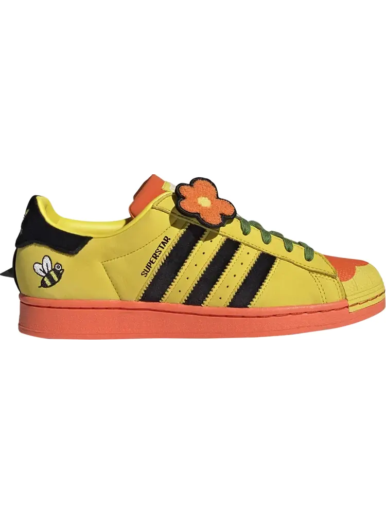 Кроссовки Adidas Melting Sadness x Superstar 'Bee with You Pack - Yellow' — изображение 1 из 1, желтый