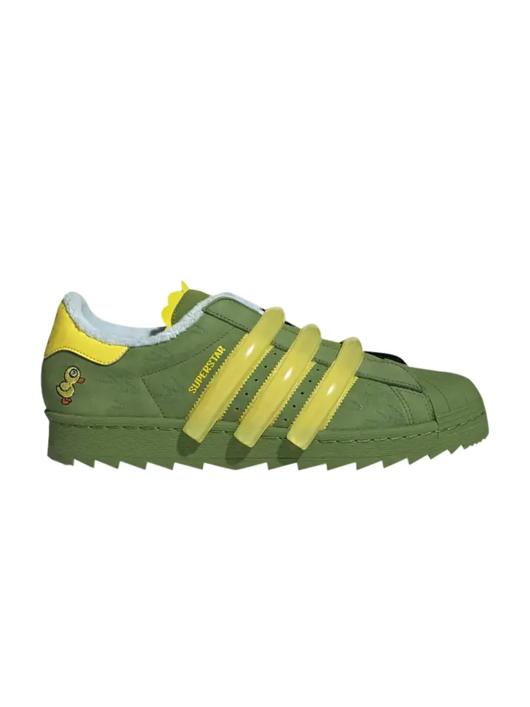 Кроссовки Adidas Melting Sadness x Superstar 80s TR — изображение 1 из 1, зеленый