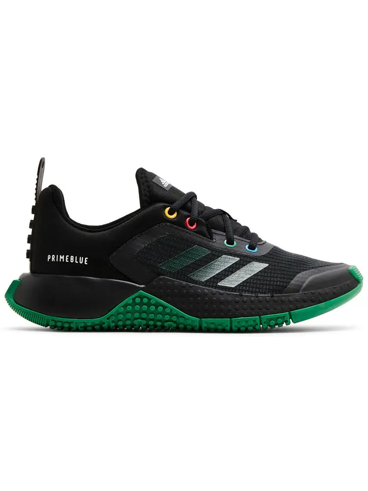 Кроссовки adidas LEGO x Sport J 'Black Green' — изображение 1 из 8, черный